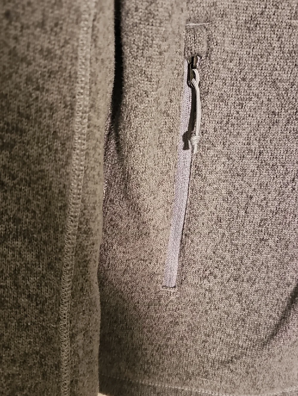 The North Face Gordon Lyons‎ Zip Jacket Mens Size S Gray Heather Fleece NF0A3LH7